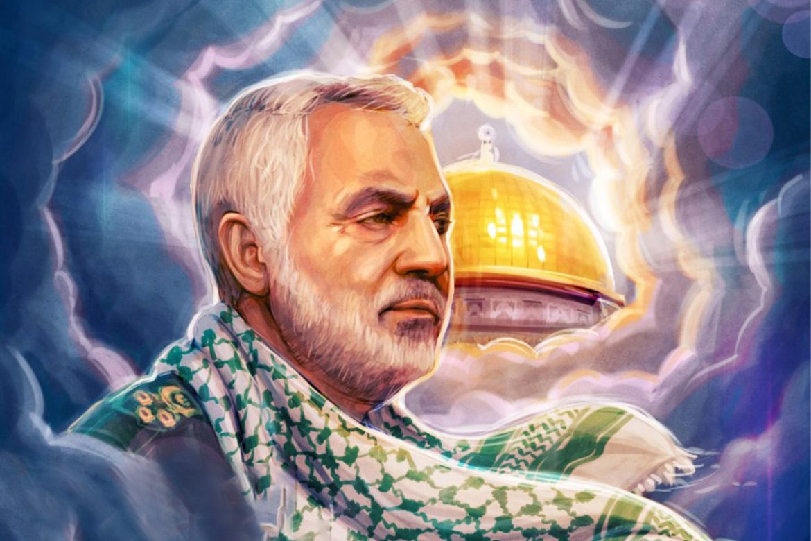 الشهيد سليماني: الإبداع في صناعة الأبطال في مجابهة الإستكبار العالمي واسترداد الكرامة وإفشال مشاريع الهيمنة والسيطرة